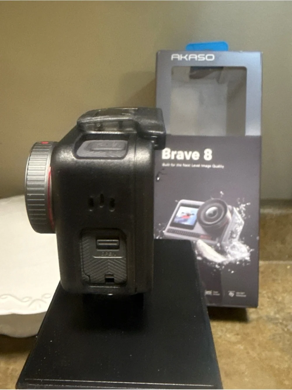Brave 8 action camera 48mp super smooth image stabilizer 4k